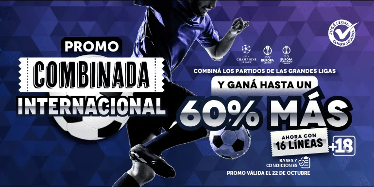 Promoção Combinada Internacional · Palpitos Promoção Combinada Internacional · Palpitos