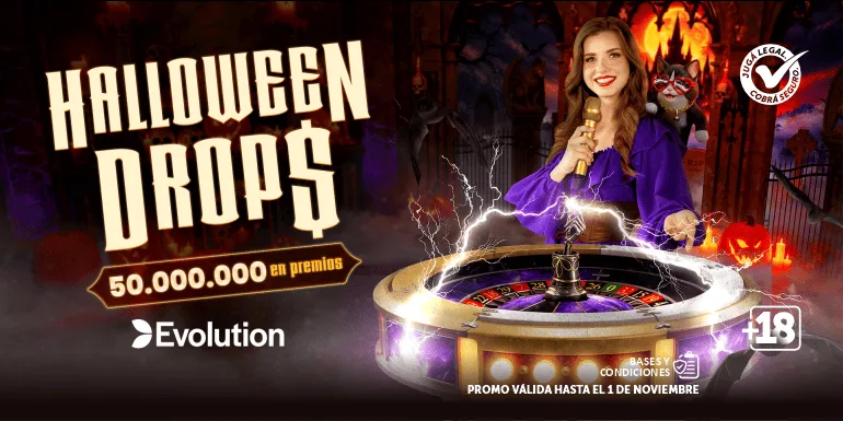 Evolution Halloween Drops campaign · Palpitos