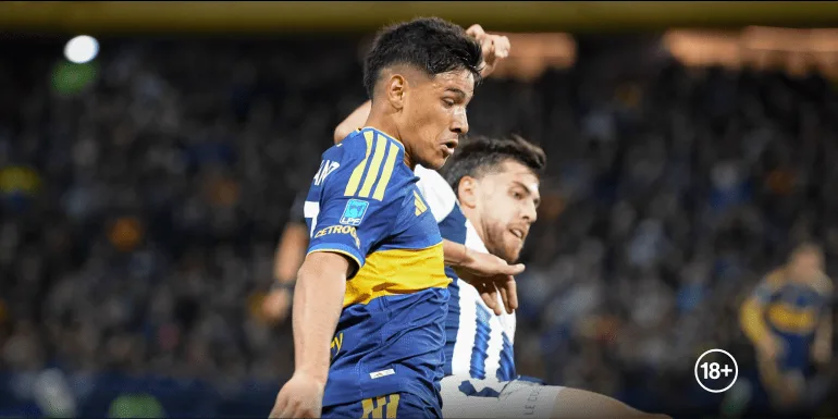 Banner de fútbol: Vasco da Gama y Boca Juniors · Palpitos